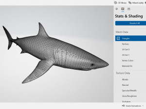 Megalodon Shark Ready to Print 3D Baskı Modeli