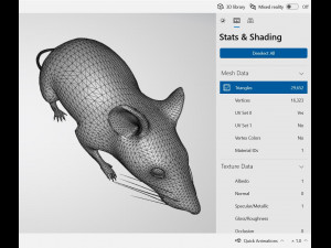 Mouse Ready to Print 3D-printmodel