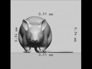 Mouse Ready to Print 3D-printmodel