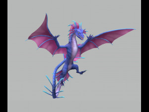 Character Fantasy Dragon Ready to Print 3D Print Model