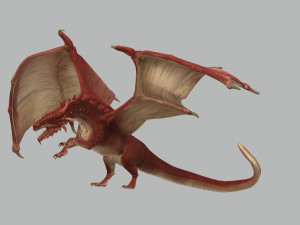 Red Dragon Ready to Print Modello di stampa 3D