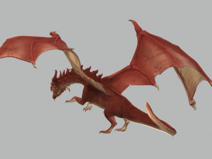 Red Dragon Ready to Print Modello di stampa 3D
