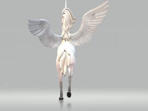 Character Fantasy Unicorn Ready to Print 3D Print Model