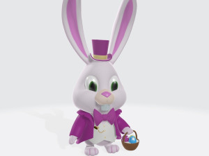 Bunny Character Ready to Print 3D 프린트 모델
