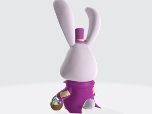 Bunny Character Ready to Print 3D Print Model