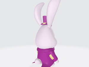 Bunny Character Ready to Print 3D Print Model