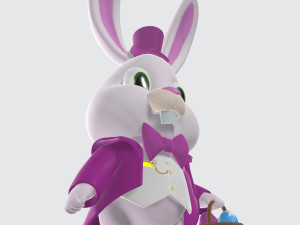Bunny Character Ready to Print 3D Print Model