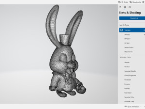 Bunny Character Ready to Print 3D Print Model