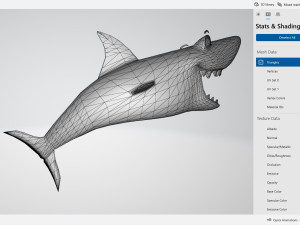 Cartoon Shark Ready to Print Modelo de Impressão 3D