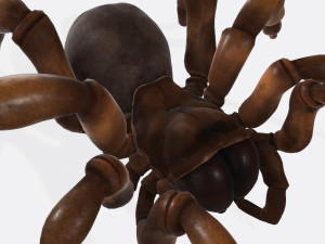 Creepy Spider Ready to Print 3D Print Model