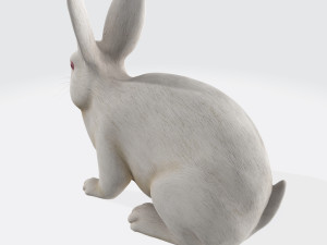 White Rabbit Ready to Print 3D Принт Модель