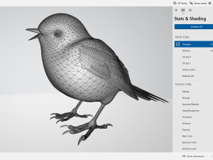Singing Robin Ready to Print 3D Принт Модель