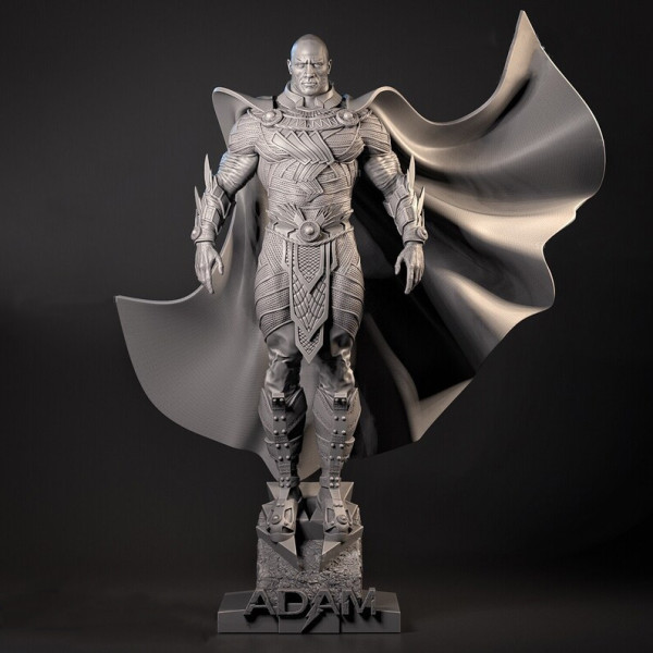 Black Adam Sculptures STL Ready to Print 3D 打印模型 .c4d .max .obj .3ds .fbx .stl .blend 