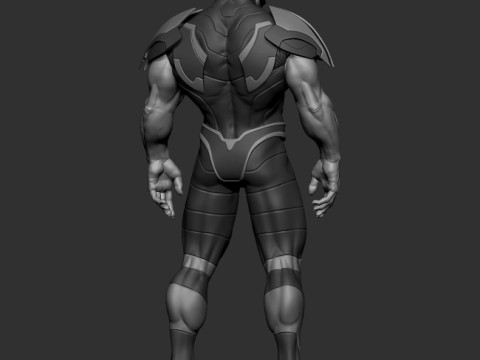 Super Skrull Figurines Split and Keyed 3D Print Model