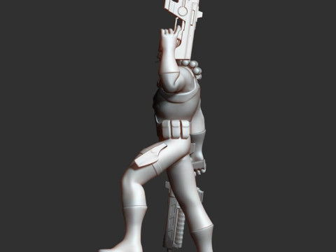 The Punisher Figurines Ready to Print Modelo de Impressão 3D