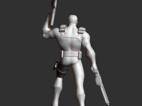 The Punisher Figurines Ready to Print Modelo de Impressão 3D