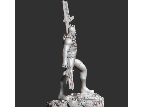 The Punisher Figurines Ready to Print Modelo de Impressão 3D