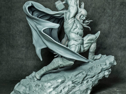 Thor Figurines Ready to Print 3D 프린트 모델