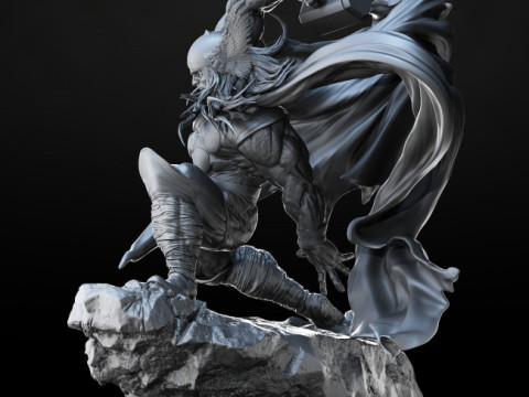 Thor Figurines Ready to Print 3D 프린트 모델