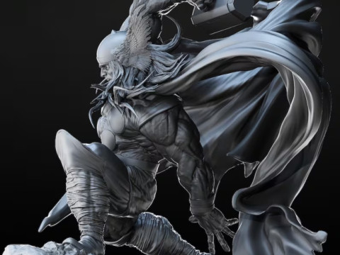 Thor Figurines Ready to Print 3D 프린트 모델