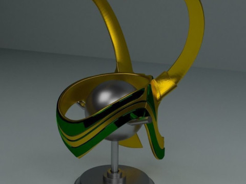 Loki Ragnarok Helmet Ready to Print 3D Print Model