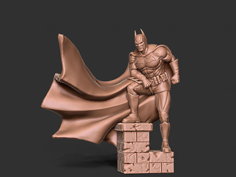 Batman Minatures Ready to Print 3D 프린트 모델