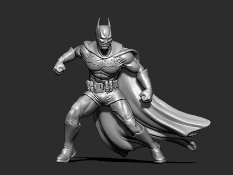Batman Minatures Ready to Print 3D 프린트 모델