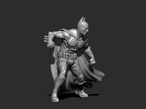 Batman Minatures Ready to Print 3D 프린트 모델
