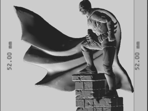 Batman Minatures Ready to Print 3D 프린트 모델