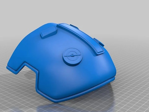 Cyberpunk 2077 Doctor Helmet STL 3D Print Files 3D Print Model