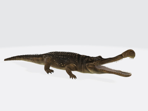 Sarcosuchus Ready to Print 3Dプリントモデル