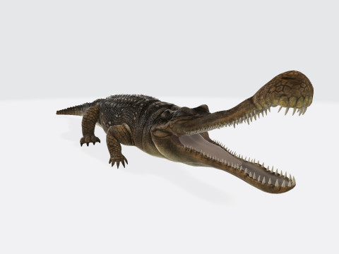 Sarcosuchus Ready to Print 3D 프린트 모델