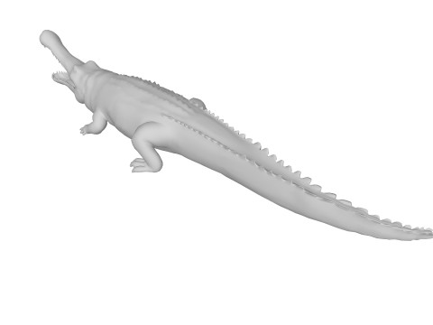 Sarcosuchus Ready to Print 3D 프린트 모델