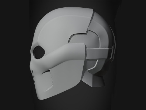 Crossbones Helmet Ready to Print Modelo de impresión 3D