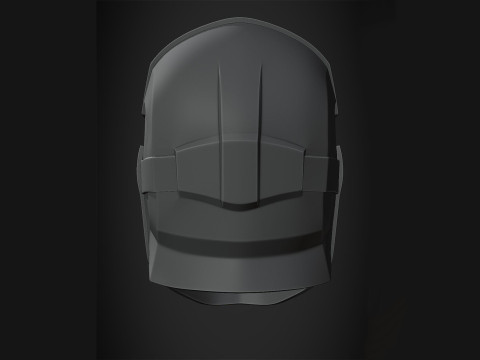 Crossbones Helmet Ready to Print Modelo de impresión 3D