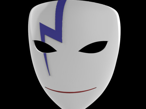 Hei Mask Darker Than Black Ready to Print 3D Print Model