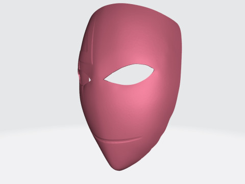 Hei Mask Darker Than Black Ready to Print 3D Print Model