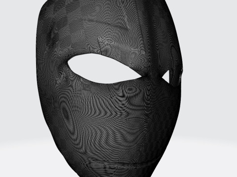 Hei Mask Darker Than Black Ready to Print 3D Print Model