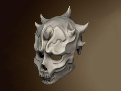 Darth Maul Samurai Mask Ready to Print 3D प्रिंट मॉडल
