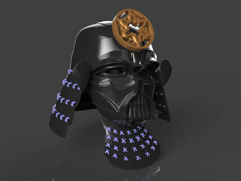Darth Vader Samurai Helmet Ready to Print Modelo de impresión 3D