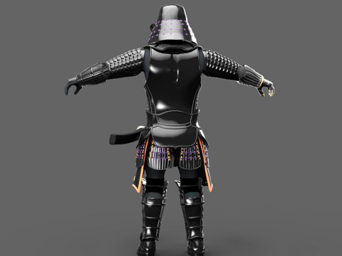 Darth Vader Samurai Cosplay Full Armor Ready to Print 3D Принт Модель
