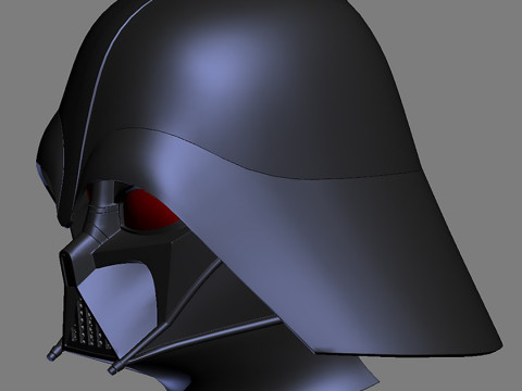 Darth Vader Rebels Helmet from Star Wars Ready to Print 3D 프린트 모델