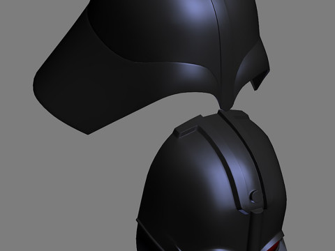 Darth Vader Rebels Helmet from Star Wars Ready to Print 3D 프린트 모델
