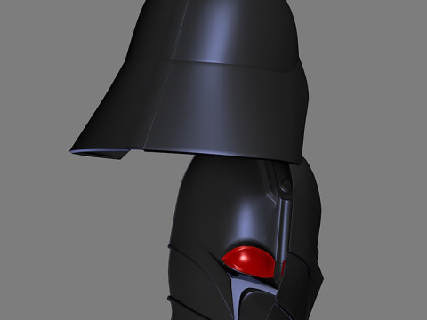 Darth Vader Rebels Helmet from Star Wars Ready to Print 3D 프린트 모델