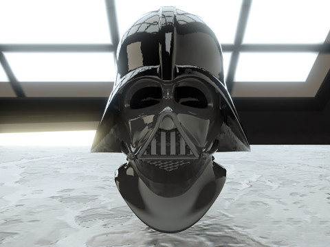 Darth Vader Reveal Helmet from Star Wars Ready to Print 3D Print Model