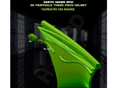 Darth Vader Reveal Helmet from Star Wars Ready to Print 3D 打印模型