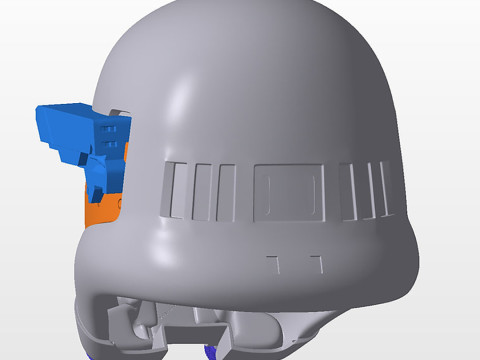 Death Trooper Full Armor from Star Wars Ready to Print 3D Print Model