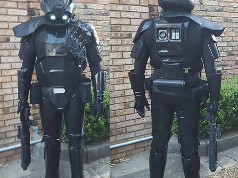 Death Trooper Full Armor from Star Wars Ready to Print 3D Print Model