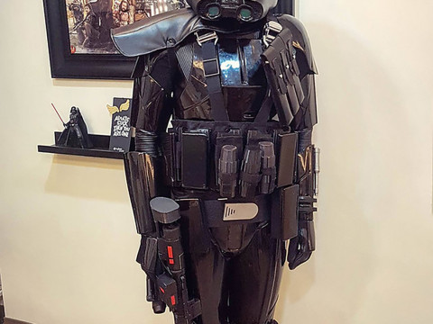Death Trooper Full Armor from Star Wars Ready to Print 3D Print Model