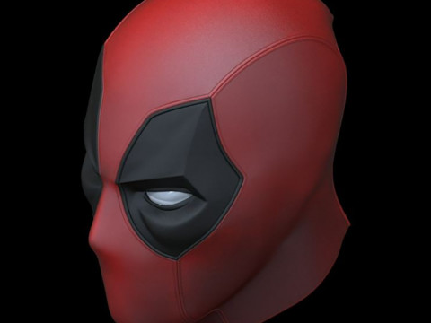 DeadPool Mask Ready to Print 3D Принт Модель